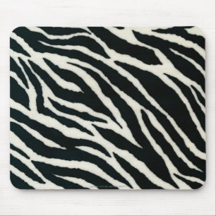 RAB Rockabilly Zebradruck Schwarz & Weiß Mousepad
