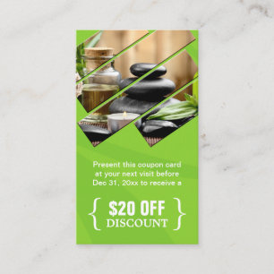 Rabais Coupon Zen Spa Salon Massage Thérapiste