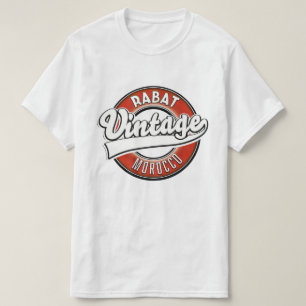 Rabat-Morocco-Vintages Logo T-Shirt