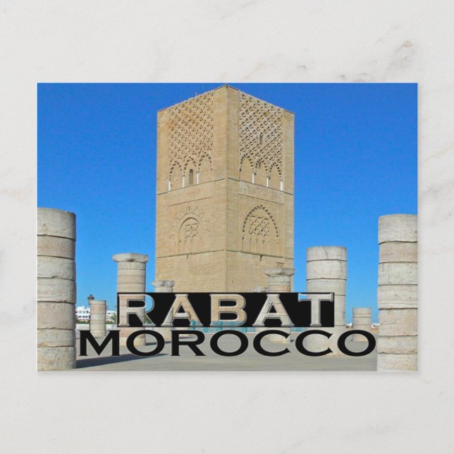 Rabat Postkarte (Vorderseite)
