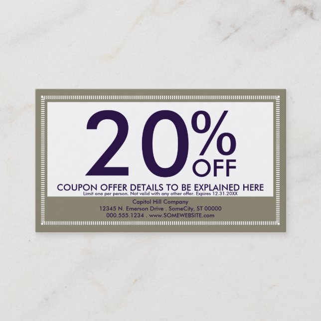 Rabatt auf Em-Coupon (Vorderseite)