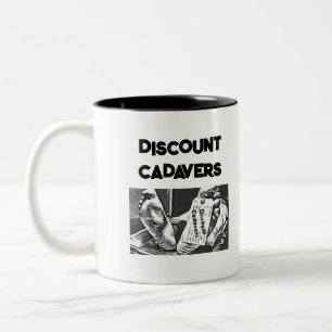 Rabatt-Leichen-Tasse Zweifarbige Tasse