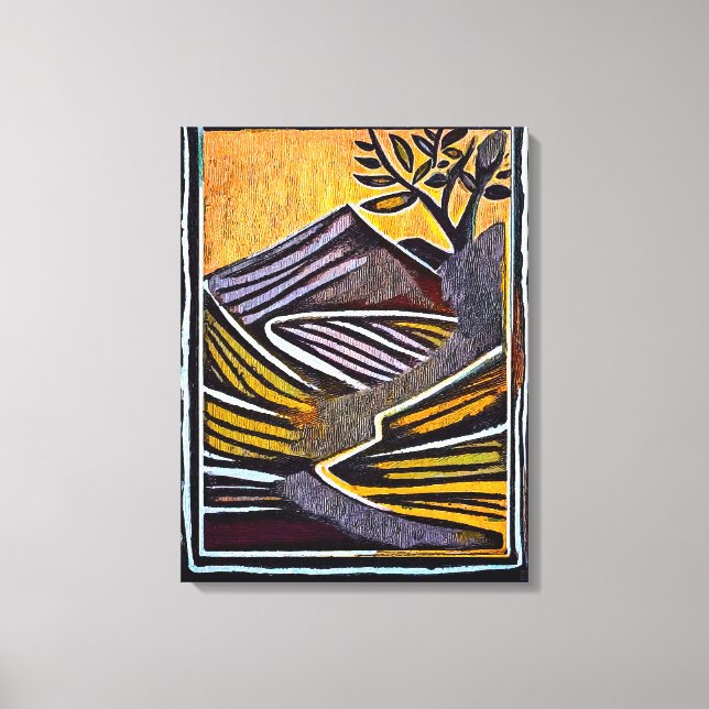 Rabaul - Stretched Canvas Print Leinwanddruck (Vorderseite)