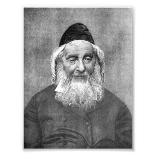 Rabbiner Naftali Tzvi Yehuda Berlin - das Netziv Fotodruck