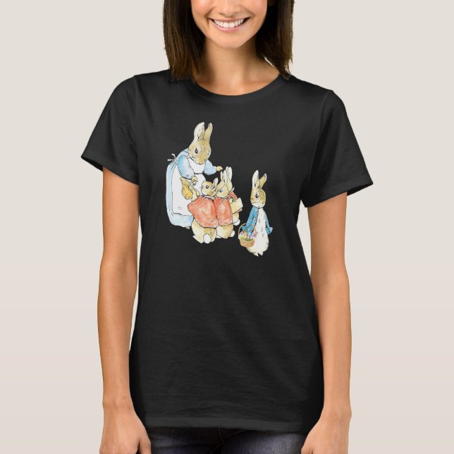 Rabbit Adventures Mutter sagt "Auf Wiedersehen Ost T-Shirt (Vorderseite)
