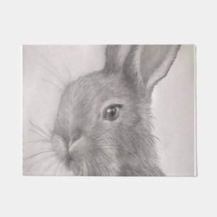 Rabbit Art Door Matts Fußmatte