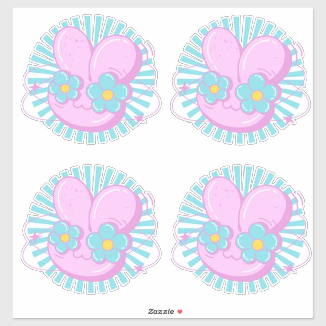 Rabbit Aufkleber (Blatt)