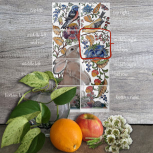 Rabbit Bird Jacobobobobobobobobobobobobobobobobobo Fliese