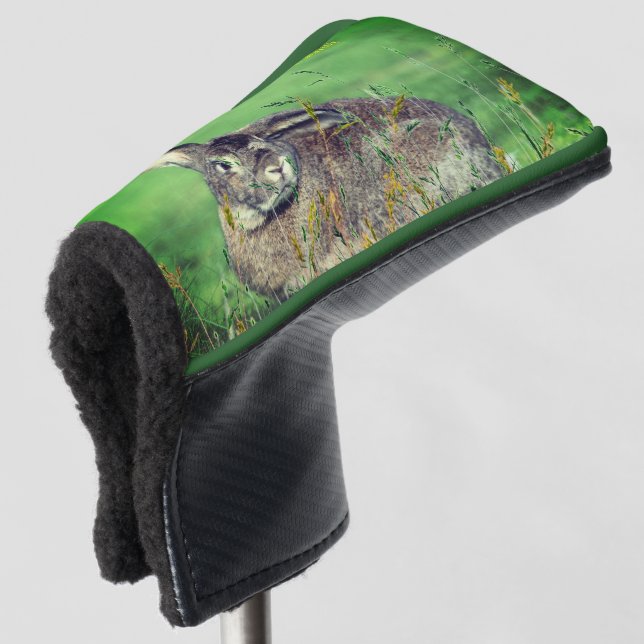 Rabbit Bunny Animal Trendy Golf Head Cover Golf Headcover (3/4 Vorderseite)