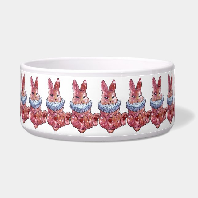 Rabbit Bunny named Ladybug Candy Jar Napf (Vorderseite)