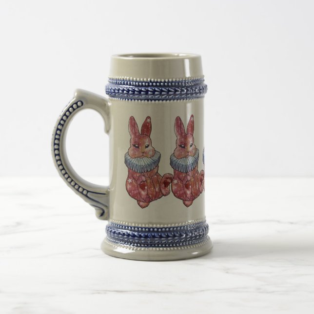 Rabbit Bunny named Ladybug Mug (Gauche)