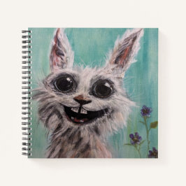 Rabbit Custom 8.5" x 8.5" SpiralNotebook Notizbuch