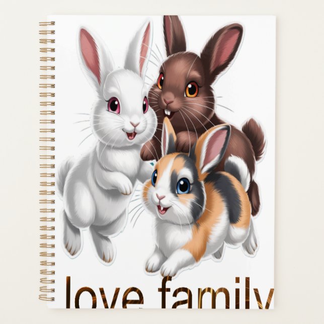 Rabbit family  (Devant)