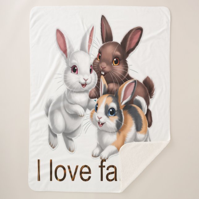 Rabbit family  sherpadecke (Vorderseite)