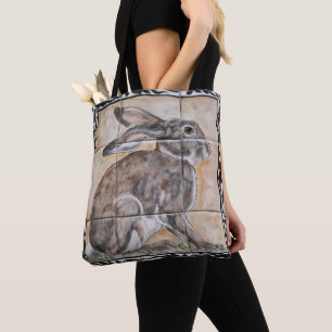 Rabbit Hare Jackrabbit Tile Schauspieltasche Tasche