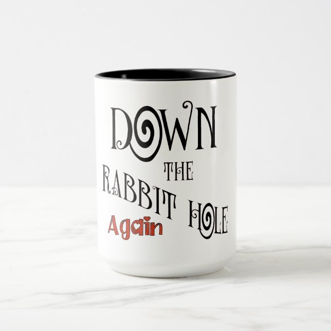 Rabbit Hole Tasse (Zentrum)