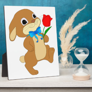 RABBIT IN LIEBE FOTOPLATTE