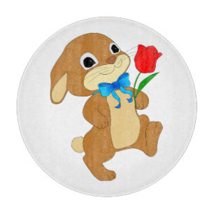 RABBIT IN LIEBE SCHNEIDEBRETT