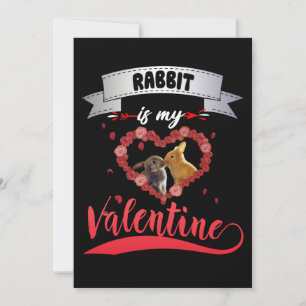 Rabbit Lover Kaninchen ist mein Valentine