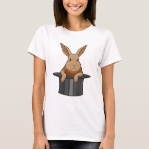 Rabbit Magician Magician Hut T-Shirt