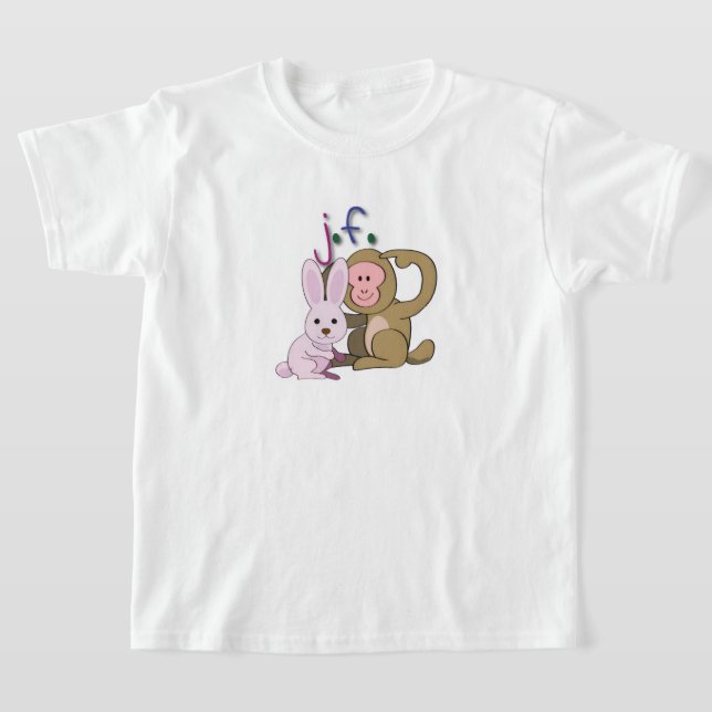 rabbit & monkey T-Shirt (Ablage )