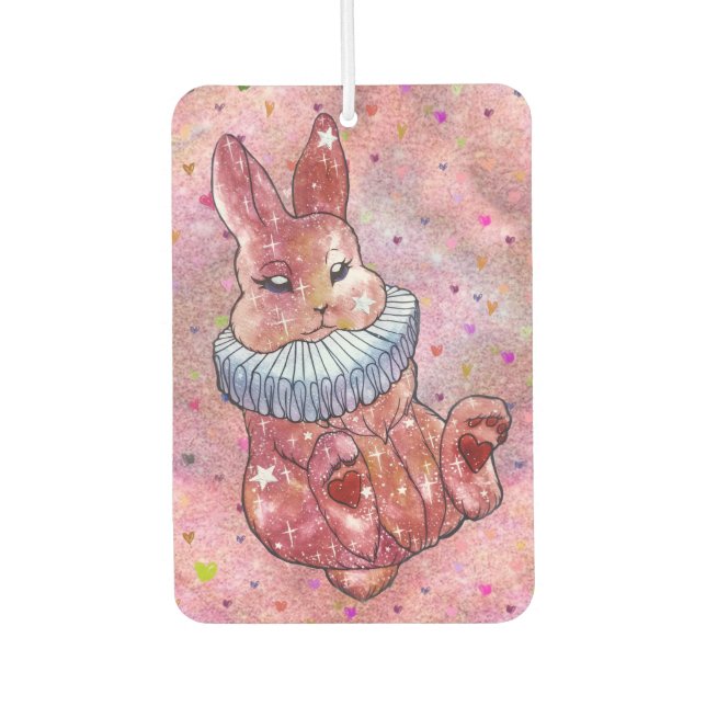 Rabbit named Ladybug Autolufterfrischer (Vorderseite)