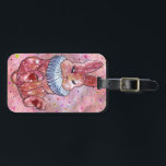 Rabbit named Ladybug Gepäckanhänger<br><div class="desc">The Lucky Charms they are a group of very lucky and cute Friends of Animals with beautiful and colorful patterns spreading luck as they go along the road of happy life journey. Hi I'm a rabbit from the universe of luck and my name is Ladybug just like the lucky ladybug...</div>