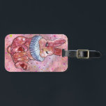 Rabbit named Ladybug Gepäckanhänger<br><div class="desc">The Lucky Charms they are a group of very lucky and cute Friends of Animals with beautiful and colorful patterns spreading luck as they go along the road of happy life journey. Hi I'm a rabbit from the universe of luck and my name is Ladybug just like the lucky ladybug...</div>