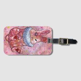 Rabbit named Ladybug Gepäckanhänger