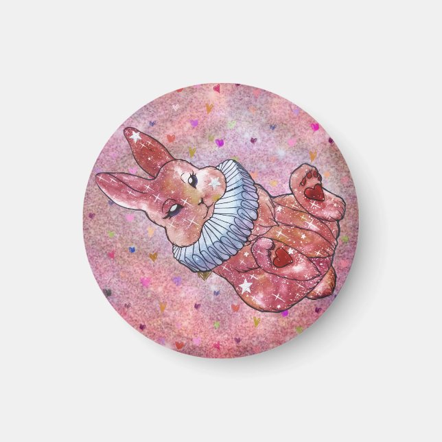 Rabbit named Ladybug Magnet (Vorne)