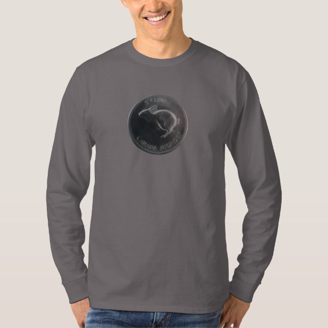 RABBIT NICKEL LS T SHIRT (Vorderseite)