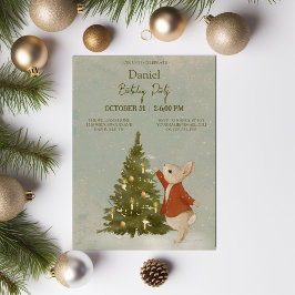 Rabbit Peter С Weihnachten Einladung