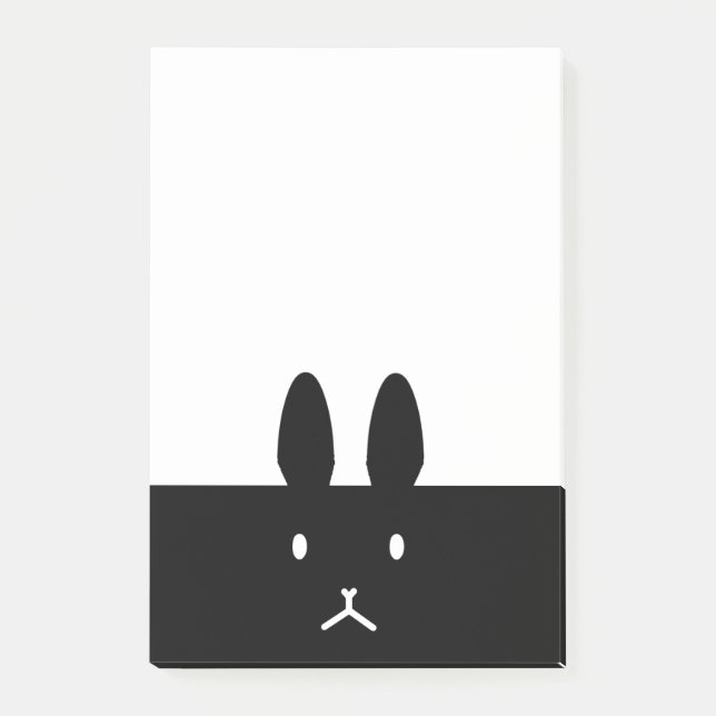 Rabbit Post-it Klebezettel (Vorderseite)