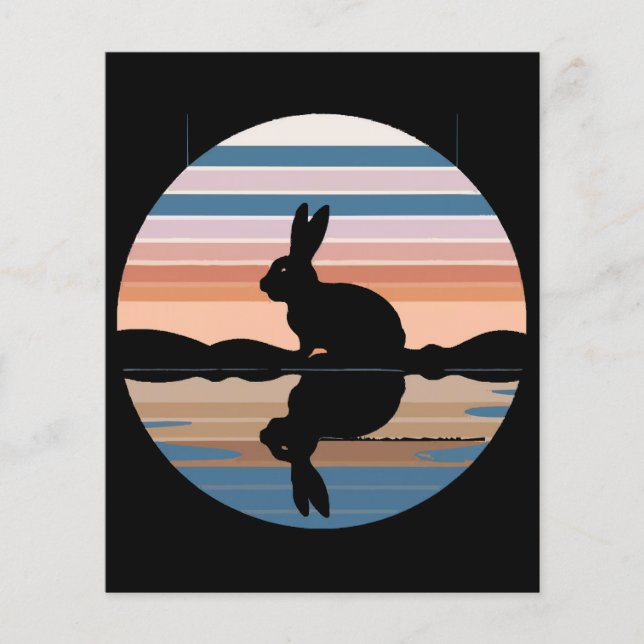 Rabbit Retro Sunset (Vorderseite)