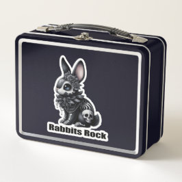 Rabbit Rock Metall Brotdose