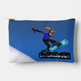 Rabbit Snowboarder Zubehörtasche