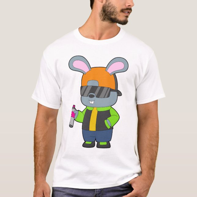 Rabbit Sprayer Spray can T-Shirt (Vorderseite)