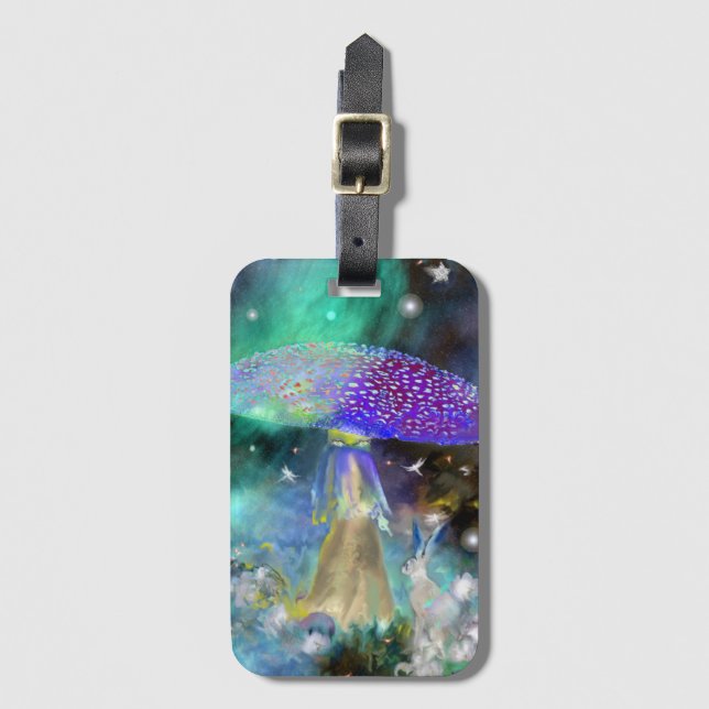 Rabbit Tales Gepäckanhänger (Vorderseite Vertikal)