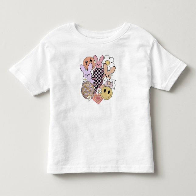 Rabbit Toddler Fine Jersey T - Shirt (Vorderseite)