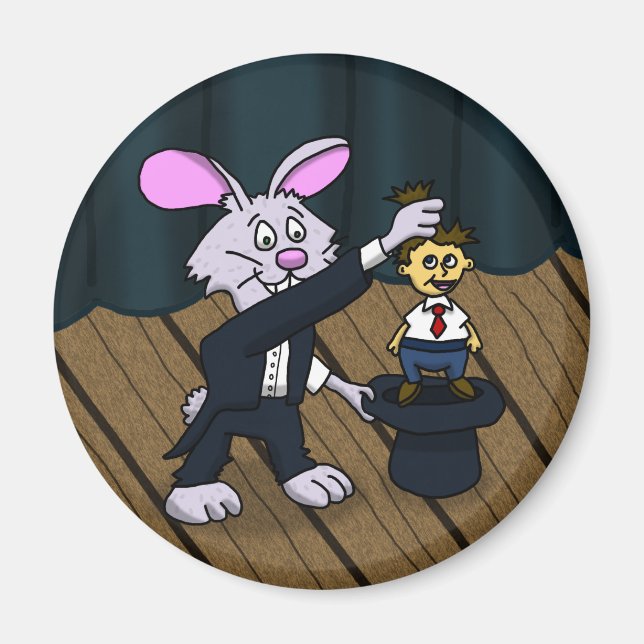 Rabbit Trick Magnet (Vorne)