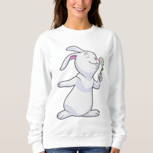 Rabbit with Daisy Sweatshirt