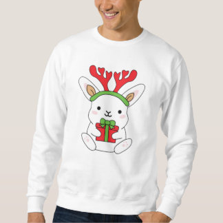 Rabbit With Gift  Sweatshirt