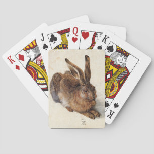 RABBIT Young Hare by Albrecht Durer Spielkarten