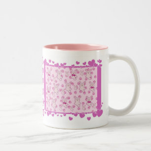 RABBITS & COEURS Mug
