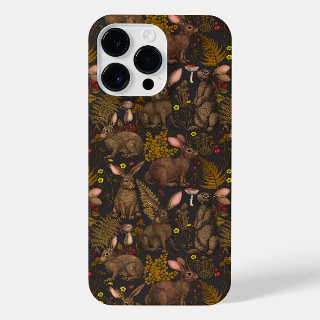 Rabbits Phone Case iPhone 14 Pro Max Hülle (Rückseite)