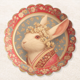 Rabbit's Royal Dress Untersetzer