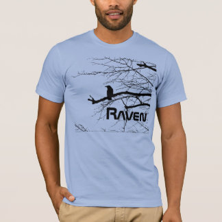 Rabe auf dem Baum T-Shirt
