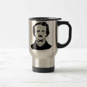 Rabe Edgar Allen Poe Reisebecher