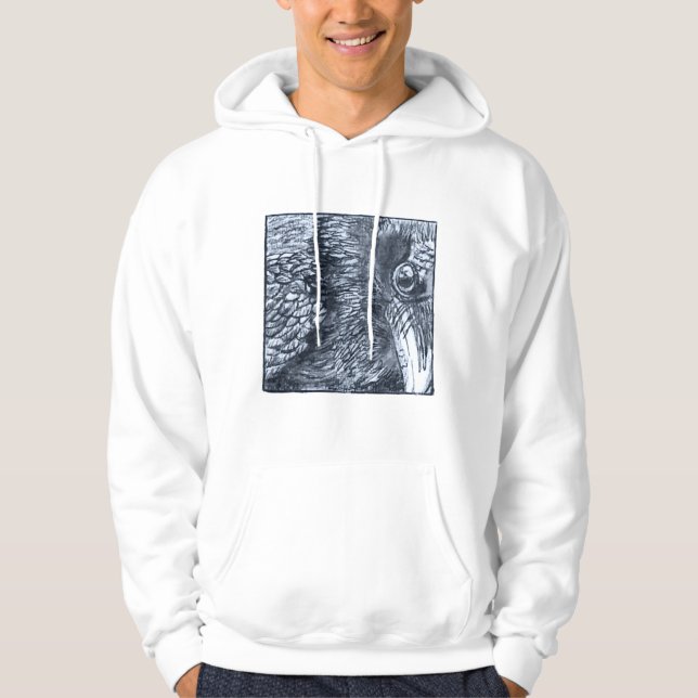 Rabe Hoodie (Vorderseite)