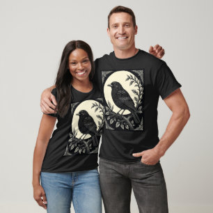 Rabe vom mondbeschienenen Kamm T-Shirt